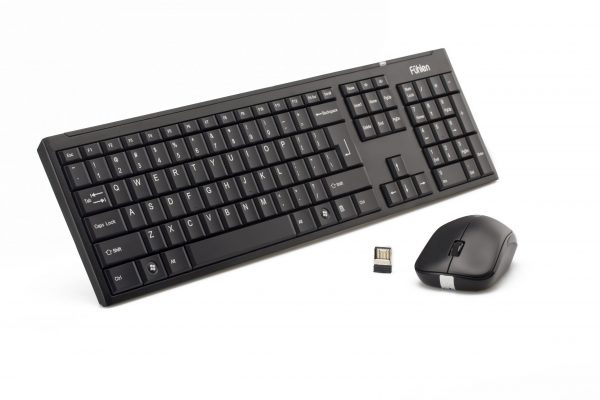 Computer keyboard isolated on white.